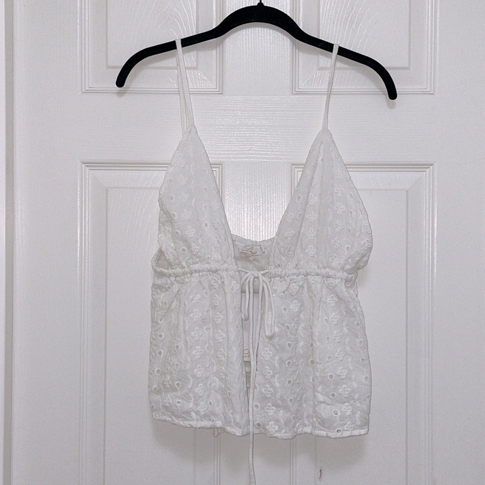 ASOS White Eyelet Short Set - Picture 5 of 10